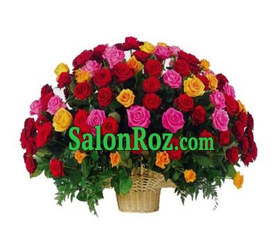 101 roses in the basket 101 roses in the basket