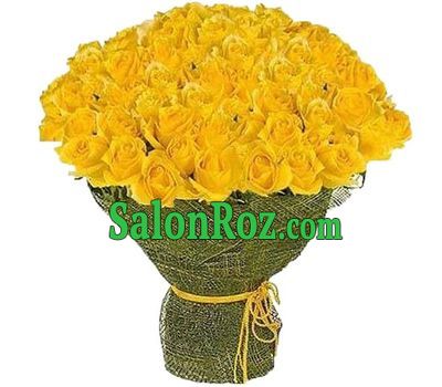 Bouquet of 101 yellow roses Bouquet of 101 yellow roses