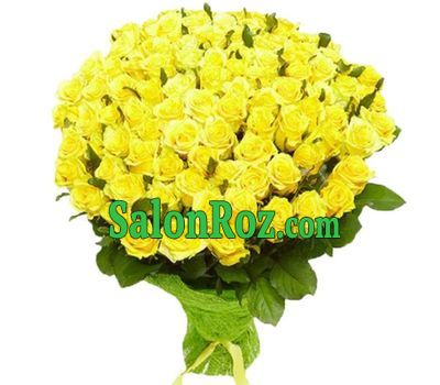 Bouquet of 101 yellow roses Bouquet of 101 yellow roses