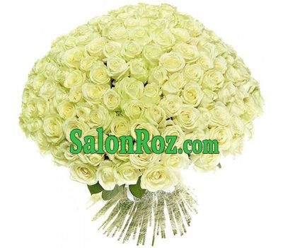 A huge bunch of 201 white roses A huge bunch of 201 white roses