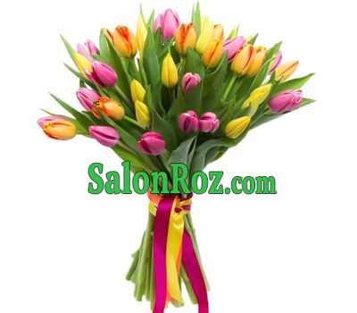 Stylish bouquet of tulips Stylish bouquet of tulips