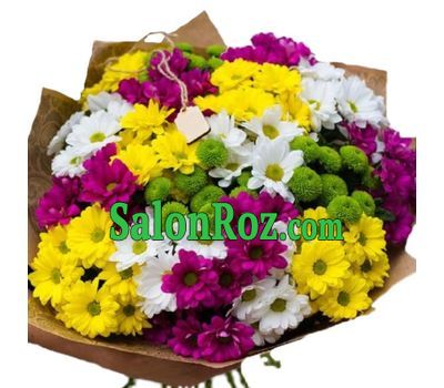 Bright bouquet of chrysanthemums Bright bouquet of chrysanthemums