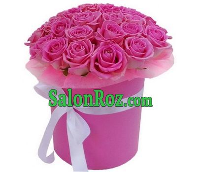 35 pink roses in a box 35 pink roses in a box