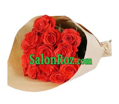 Orange roses in craft Orange roses in craft