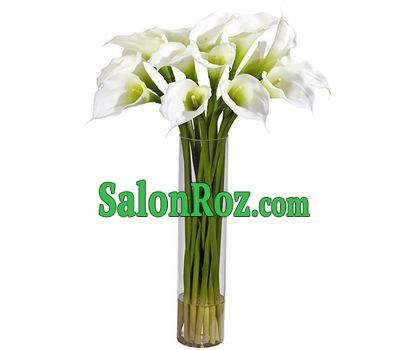 15 white callas 15 white callas