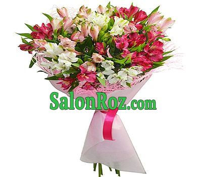 Bouquet of alstroemerias - Aleksin Bouquet of alstroemerias - Aleksin