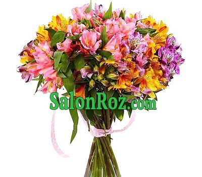 Bouquet of mixed colored alstroemerias - Havana Bouquet of mixed colored alstroemerias - Havana