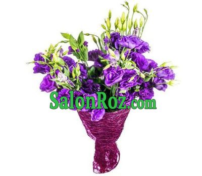 Bouquet of purple lisianthus Bouquet of purple lisianthus