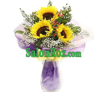 Букет подсолнухов - Лето
