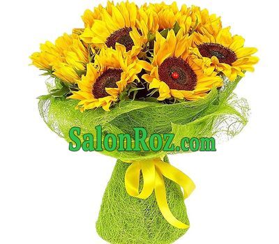 Букет подсолнухов - Солнце