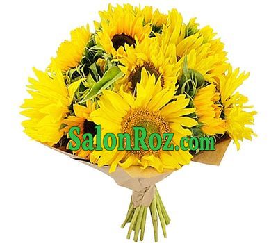 Bouquet of sunflowers - Bright mood