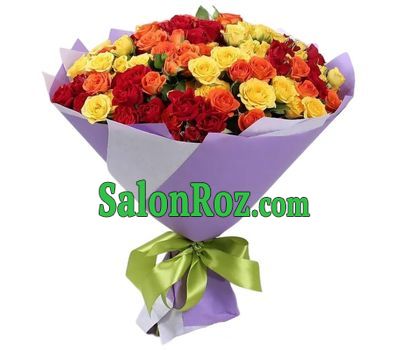 A lovely bouquet of spray roses A lovely bouquet of spray roses