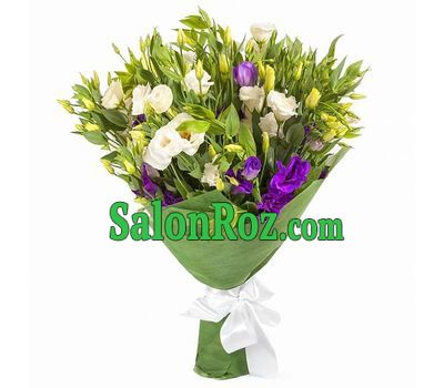 Wonderful eustoma in bouquet Wonderful eustoma in bouquet