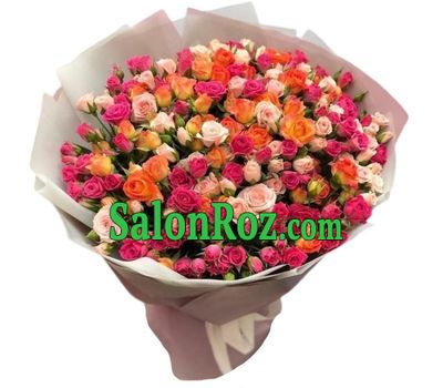 Wonderful bouquet of small-sized roses Wonderful bouquet of small-sized roses