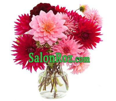 Dahlias in a bouquet Dahlias in a bouquet