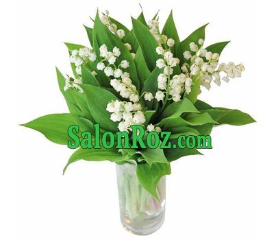 Mayan lilies of the valley in a bouquet Mayan lilies of the valley in a bouquet