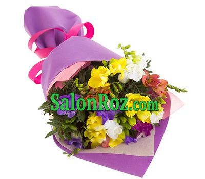 Lovely bouquet of freesias Lovely bouquet of freesias