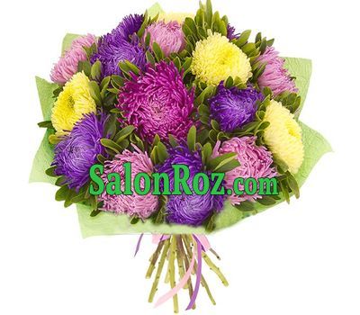 A delightful bouquet of asters A delightful bouquet of asters