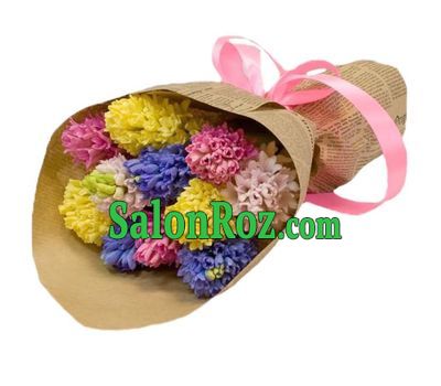 11 multi-colored hyacinths in crafting 11 multi-colored hyacinths in crafting