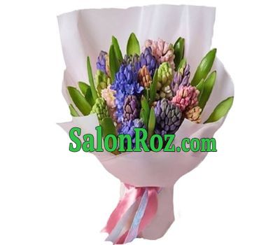 A fragrant bouquet of hyacinths A fragrant bouquet of hyacinths