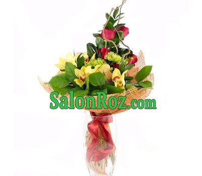 Business bouquet with orchid Business bouquet with orchid
