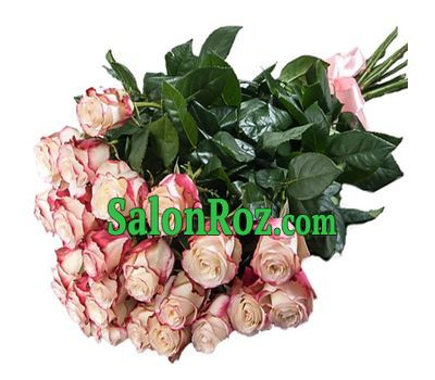 Bouquet of two-tone roses 80 cm Bouquet of two-tone roses 80 cm