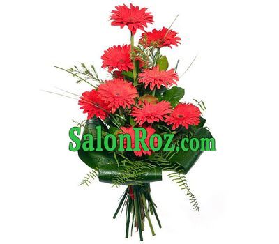 Bouquet of gerberas for the head Bouquet of gerberas for the head