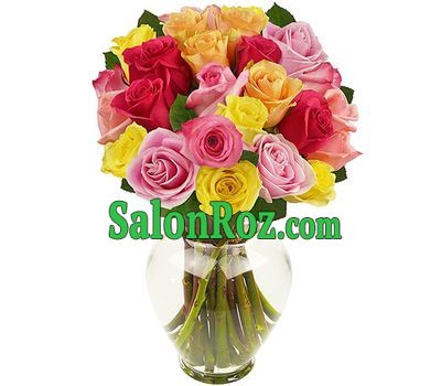Bouquet of 25 short roses Bouquet of 25 short roses