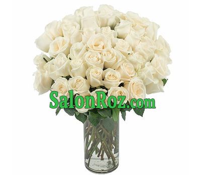 Bouquet of 53 white roses Bouquet of 53 white roses