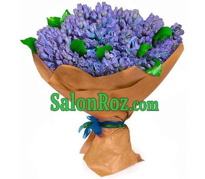 Bouquet of blue hyacinths Bouquet of blue hyacinths