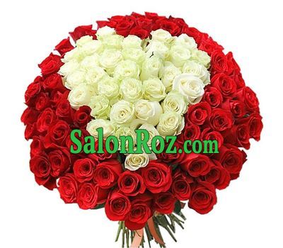 Bouquet of roses heart Bouquet of roses heart