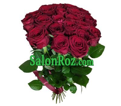 Bouquet of roses for the head of the man Bouquet of roses for the head of the man