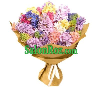 Wonderful bouquet of hyacinths Wonderful bouquet of hyacinths