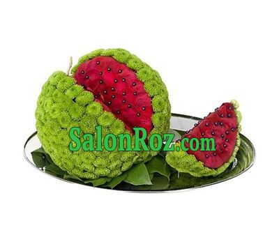 Figure of fresh flowers Watermelon Figure of fresh flowers Watermelon