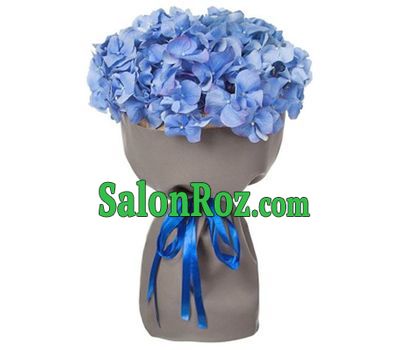Blue hydrangeas in a bouquet Blue hydrangeas in a bouquet
