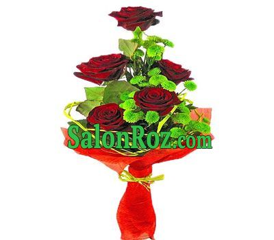 Cascade business bouquet of roses and chrysanthemums Cascade business bouquet of roses and chrysanthemums