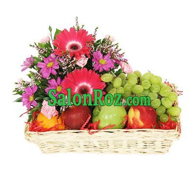 Fruit Basket - Pink Morning Fruit Basket - Pink Morning