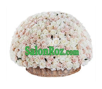 Basket of 401 roses Basket of 401 roses