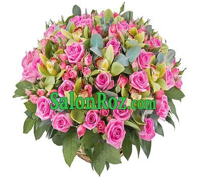 Original basket of flowers Original basket of flowers