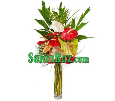Original bouquet of anthuriums Original bouquet of anthuriums