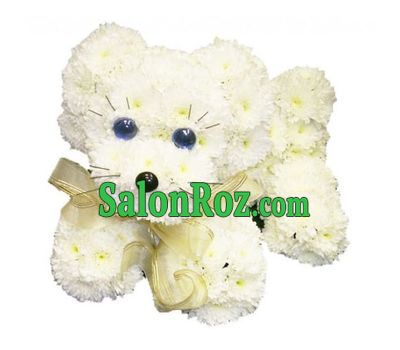 Dog of fresh flowers Dog of fresh flowers