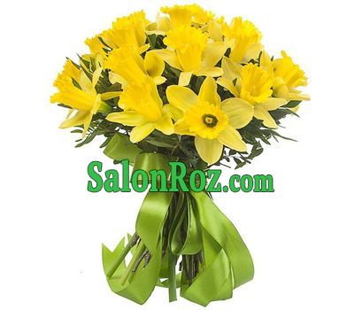 Funny bouquet of 25 daffodils Funny bouquet of 25 daffodils