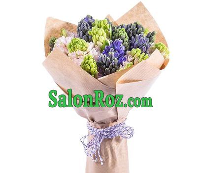 Spring bouquet of hyacinths Spring bouquet of hyacinths