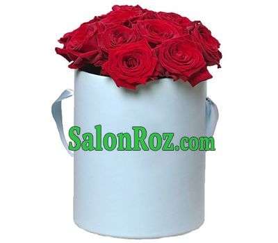 15 red roses in a round box 15 red roses in a round box