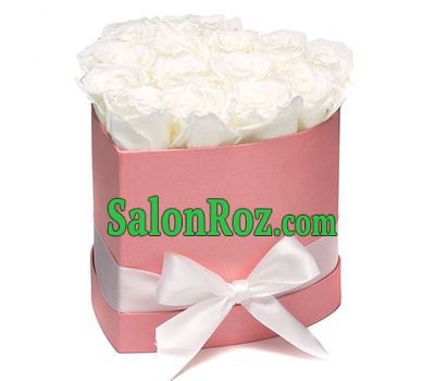 19 white roses in a box heart 19 white roses in a box heart