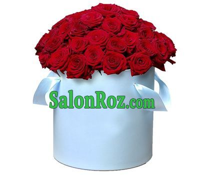 55 red roses in a hat box 55 red roses in a hat box