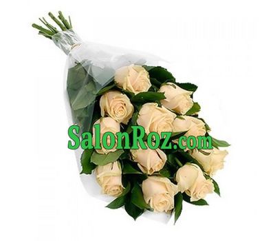 Bouquet of 11 Cream Roses Bouquet of 11 Cream Roses