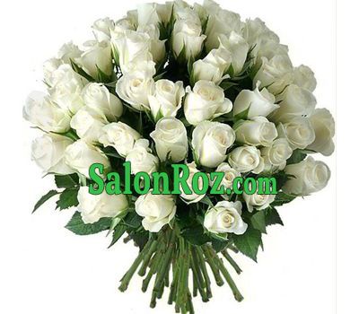 Bouquet of 65 white roses Bouquet of 65 white roses