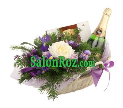 New Years gift basket New Years gift basket