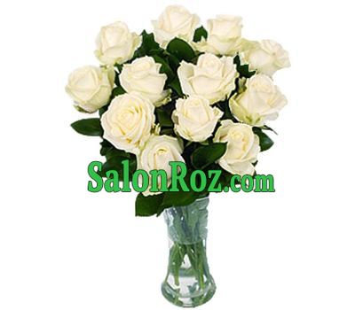 Bouquet of 11 white roses Bouquet of 11 white roses